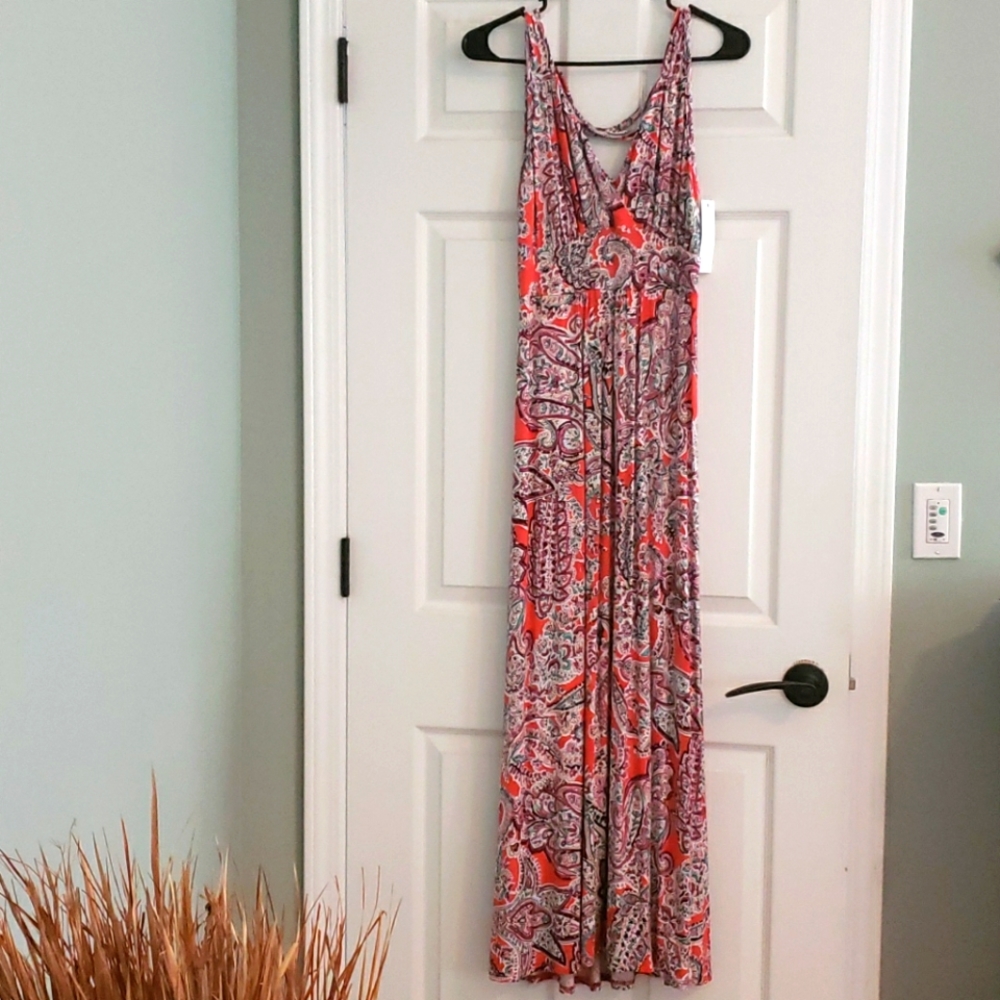 Loveappella Knit Maxi Dress Size Small